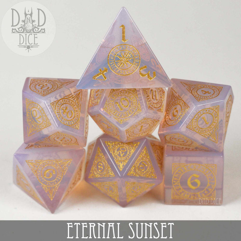 DND DICE Eternal Sunset Dice Set (Gift Box)