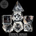 DND DICE Ethereal Dragon Glass Dice Set (Gift Box)