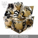 DND DICE Fortune Favored Liquid Core Dice Set