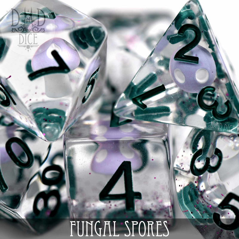 DND DICE Fungal Spores Dice Set