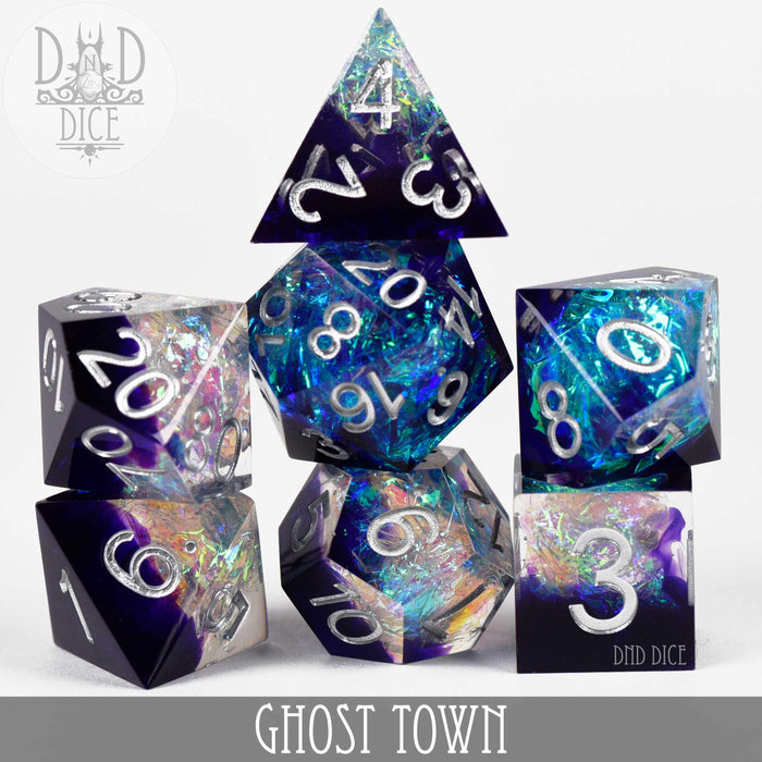 DND DICE Ghost Town Handmade Dice Set