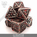 DND DICE Gladiator Metal Dice Set