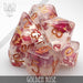 DND DICE Golden Rose Dice Set