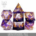 DND DICE Gravitational Pull Handmade Dice Set