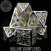 DND DICE Snowflakes Metal Dice Set (Gift Box)