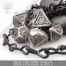 DND DICE Iron Machine Spirits Metal Dice Set