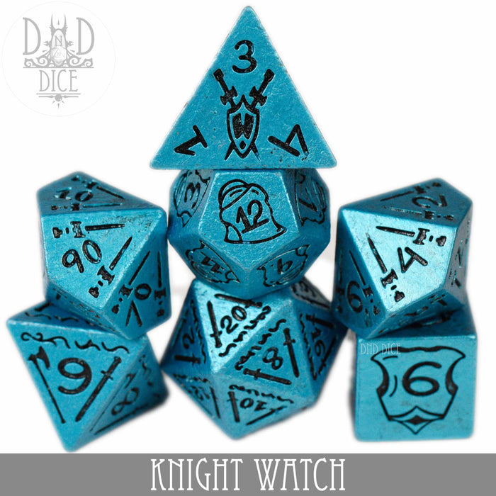 DND DICE Knight Watch Dice Set