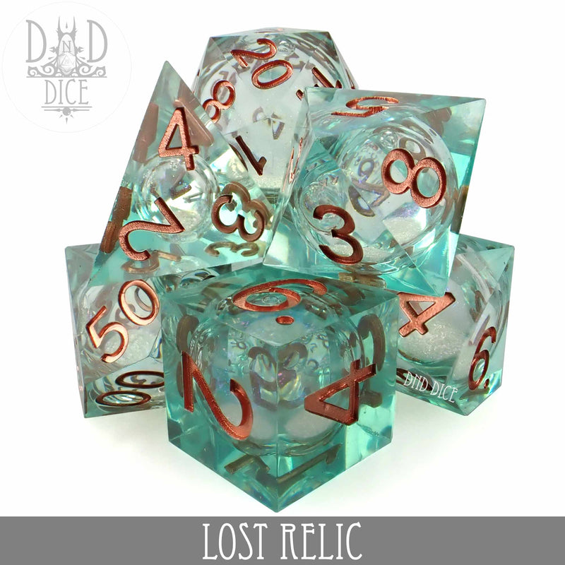 DND DICE Lost Relic Liquid Core Dice Set
