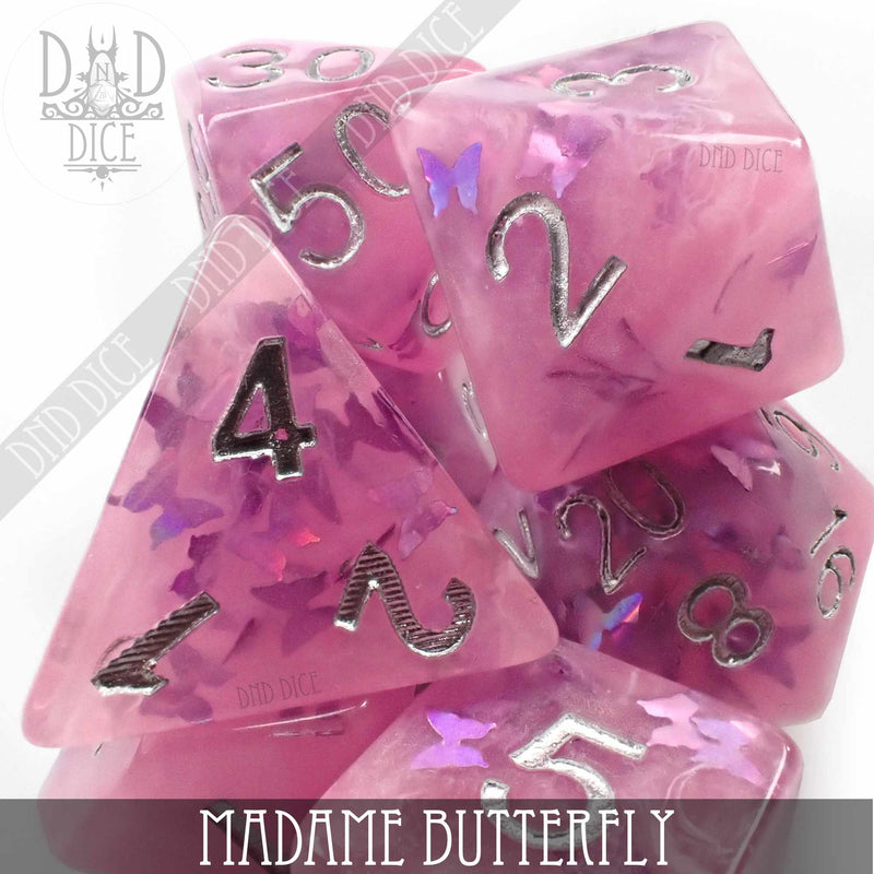 DND DICE Madame Butterfly Dice Set