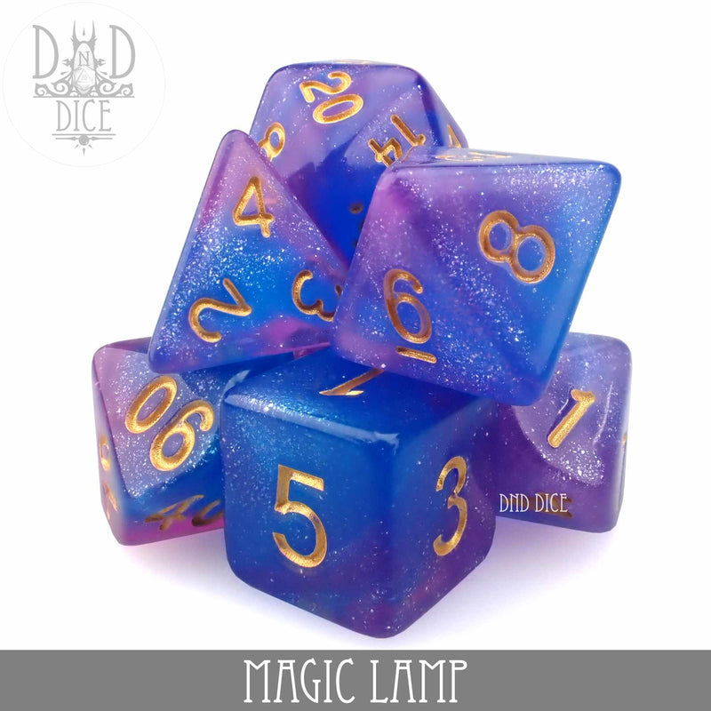 DND DICE Magic Lamp Dice Set
