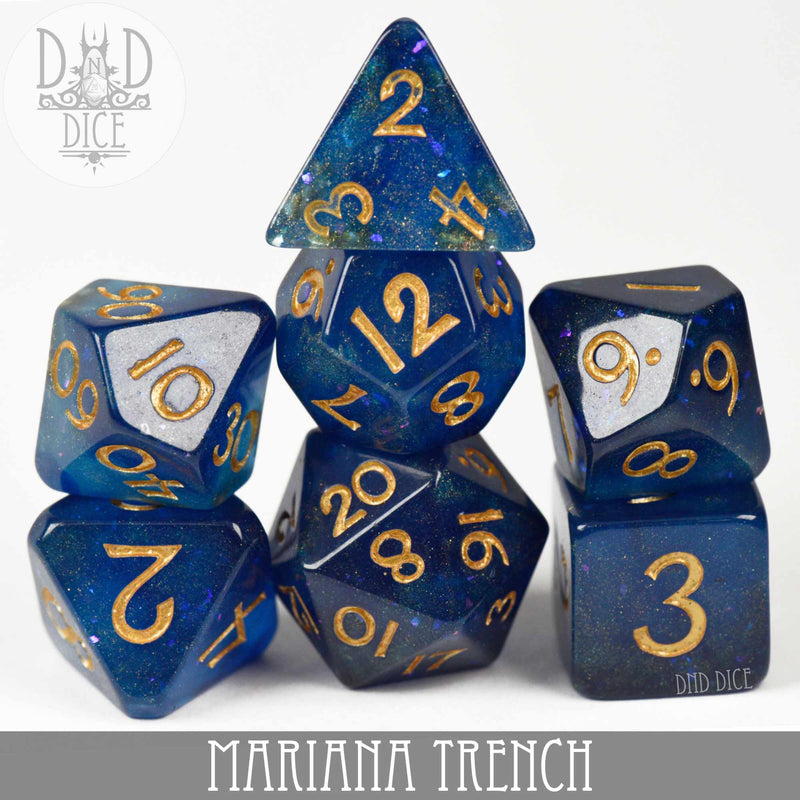 DND DICE Mariana Trench Dice Set