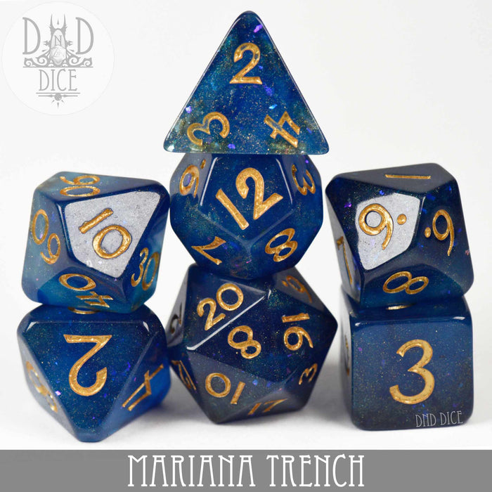 DND DICE Mariana Trench Dice Set