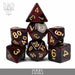 DND DICE Mars Galaxy 7 Dice Set