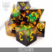 DND DICE Meltdown Handmade Dice Set