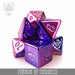 DND DICE Mirror of Madness Dice Set
