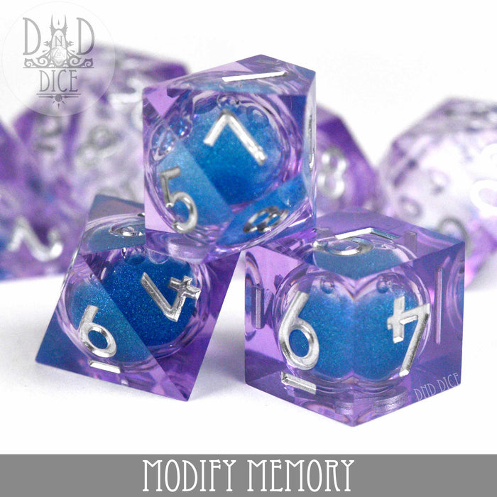 DND DICE Modify Memory Liquid Core Dice Set