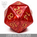 DND DICE 55mm D20 - Molten Lava