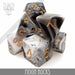 DND DICE Moon Rocks 7 Dice Set