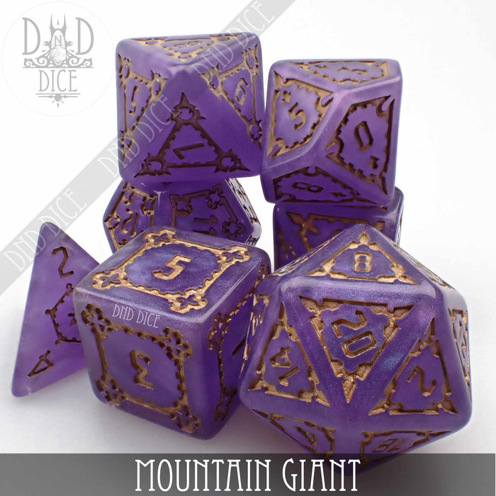 DND DICE Mountain Giant Dice Set (Oversize)