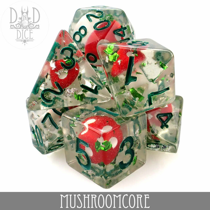 DND DICE Mushroomcore Dice Set