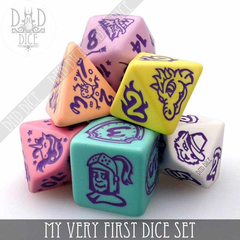 DND DICE My Very First Dice Set