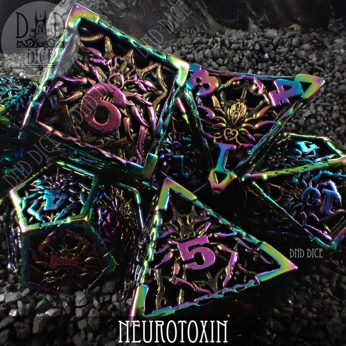 DND DICE Neurotoxin Metal Dice Set (Gift Box)