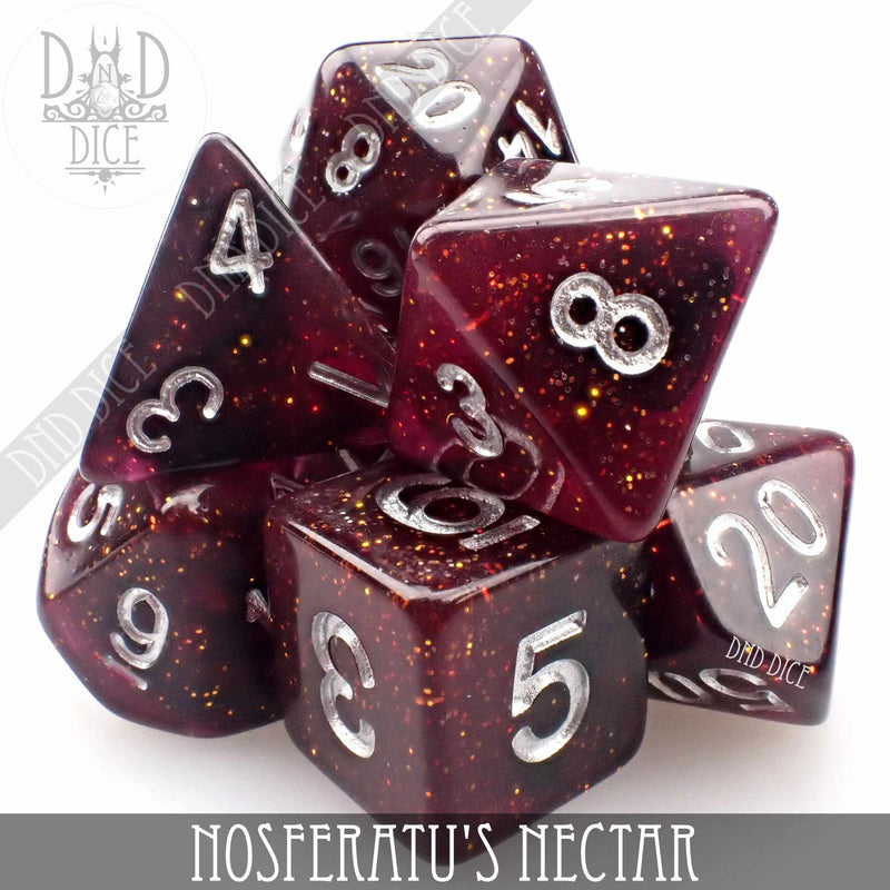 DND DICE Nosferatu's Nectar Dice Set