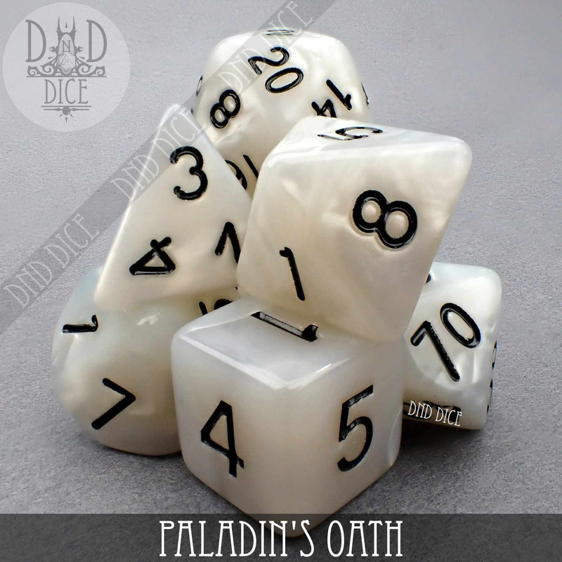 DND DICE Paladin's Oath Dice Set