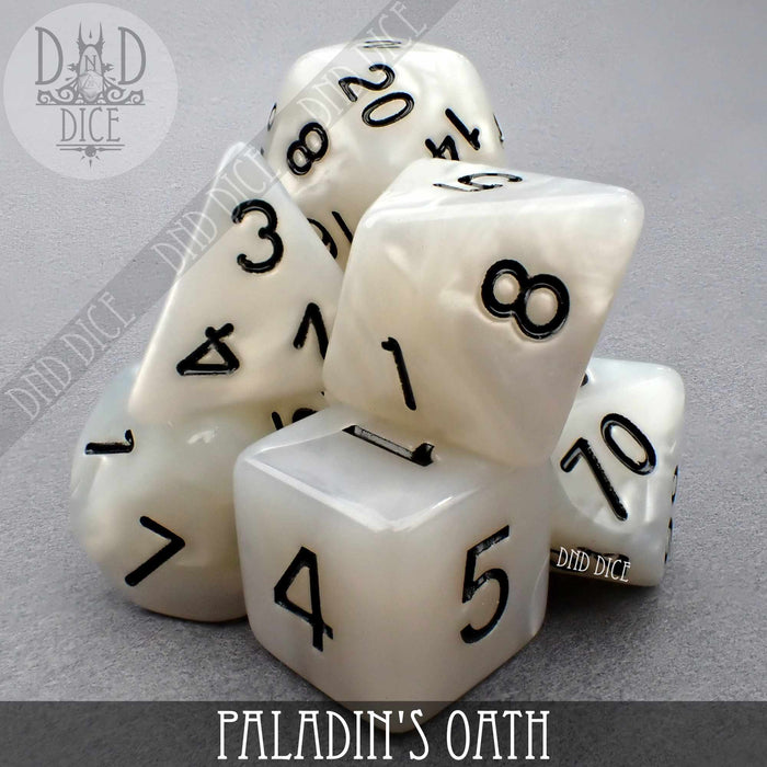 DND DICE Paladin's Oath Dice Set