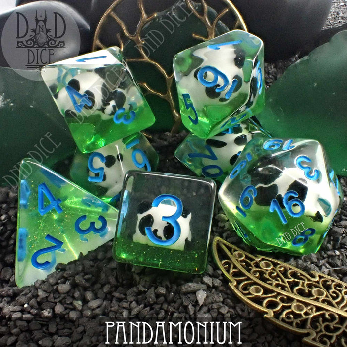 DND DICE Pandamonium Dice Set