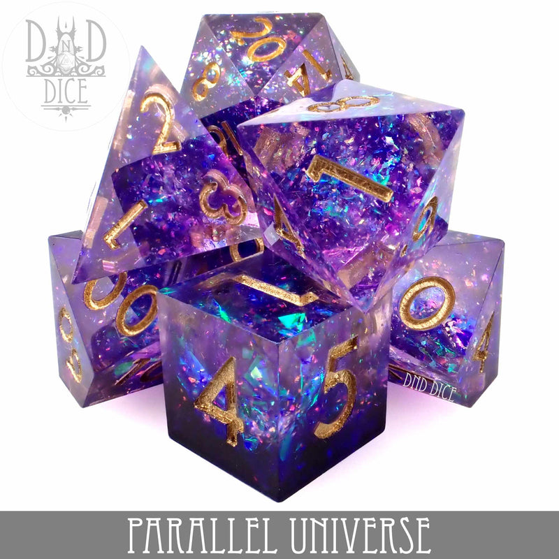 DND DICE Parallel Universe Handmade Dice Set