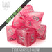 DND DICE Pink Ghostly Glow Dice Set