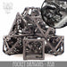 DND DICE Pocket Dragons Ash - Metal Dice Set (Gift Box)
