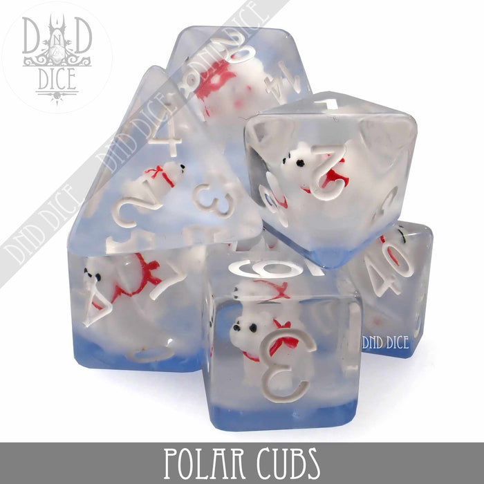 DND DICE Polar Cubs Dice Set