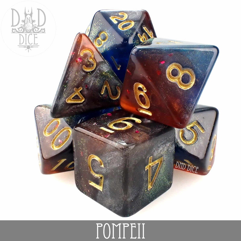 DND DICE Pompeii Dice Set