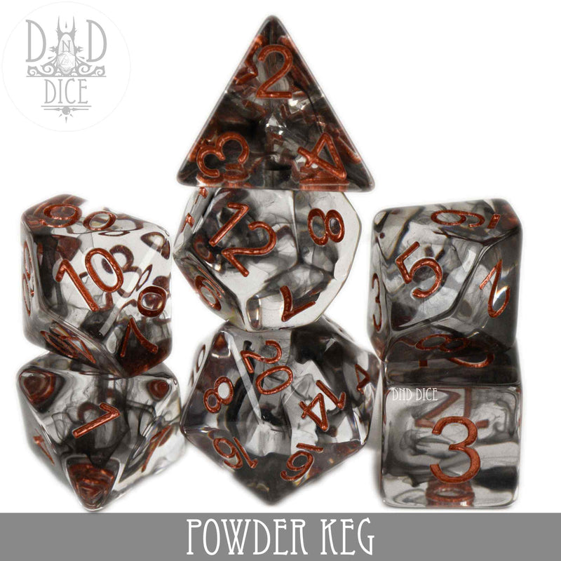 DND DICE Powder Keg Dice Set
