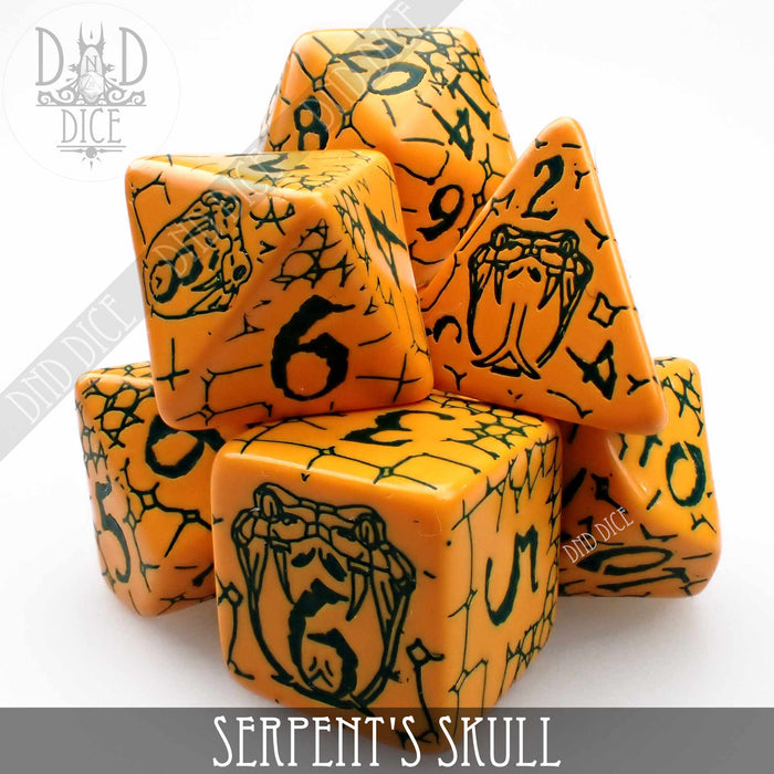 DND DICE Pathfinder - Serpent's Skull Dice Set