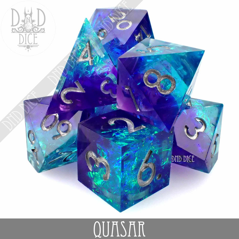 DND DICE Quasar Handmade Dice Set