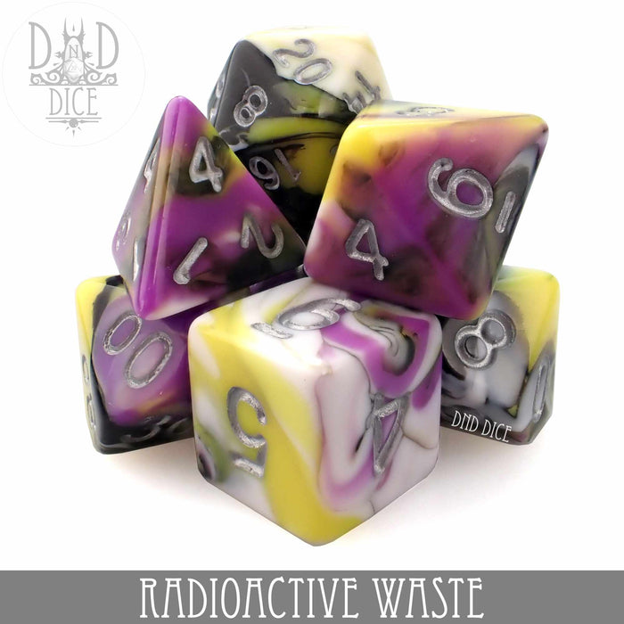 DND DICE Radioactive Waste Dice Set