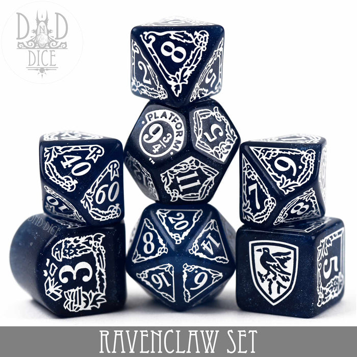 DND DICE Harry Potter - Ravenclaw Dice Set
