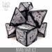 DND DICE Road Sign Icy Dice Set