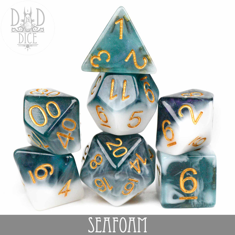 DND DICE Seafoam Dice Set