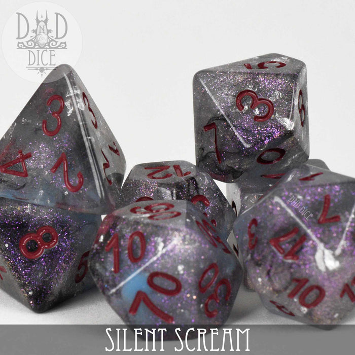 DND DICE Silent Scream Dice Set