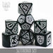 DND DICE Harry Potter - Slytherin Dice Set