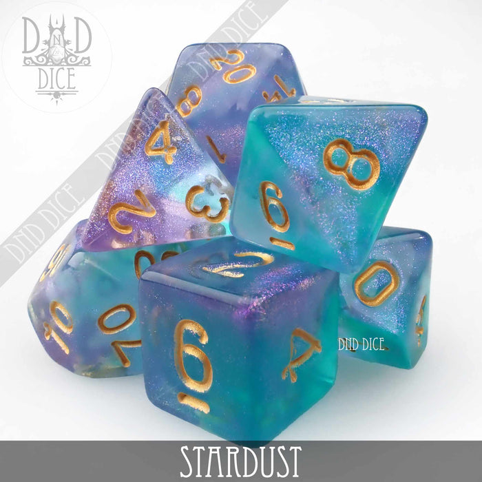 DND DICE Stardust Dice Set