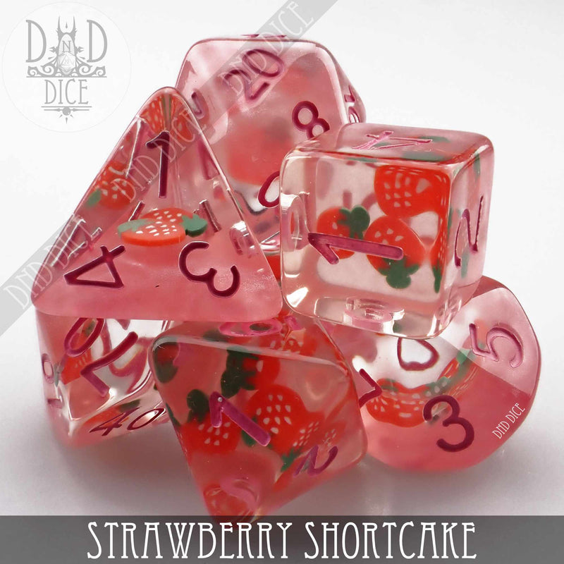 DND DICE Strawberry Shortcake Dice Set