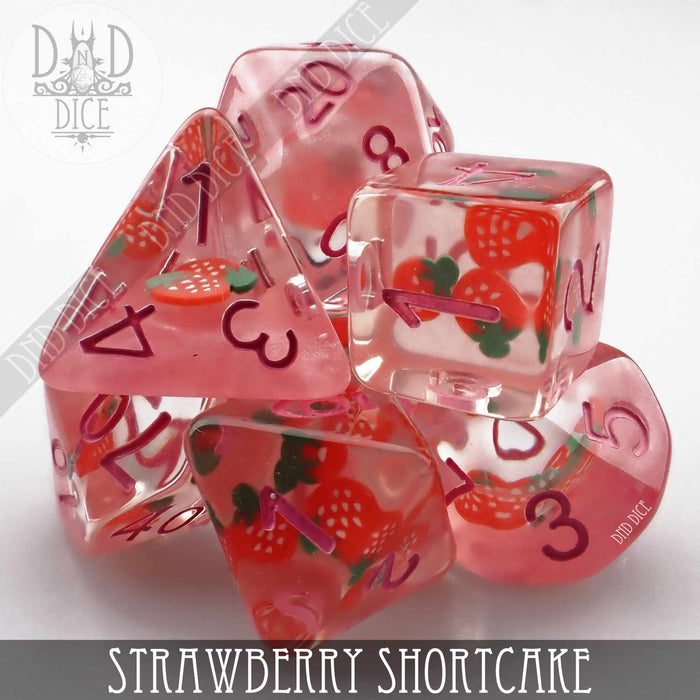 DND DICE Strawberry Shortcake Dice Set