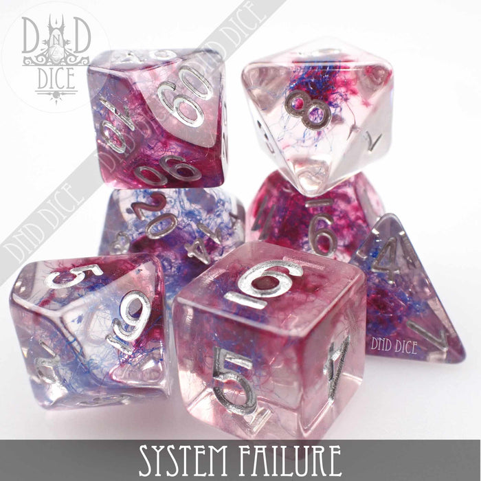 DND DICE System Failure Dice Set
