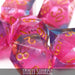 DND DICE Tahiti Sunrise Liquid Core Dice Set
