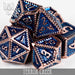 DND DICE Terror Creek Metal Dice Set